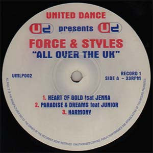 Force And Styles* : All Over The U.K. (2xLP, Album)