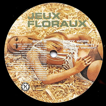 Jeux Floraux : Body Work (Work Your Body) (12")