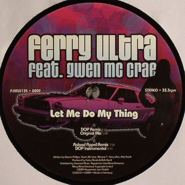 Ferry Ultra Feat. Gwen McCrae : Let Me Do My Thang (12")