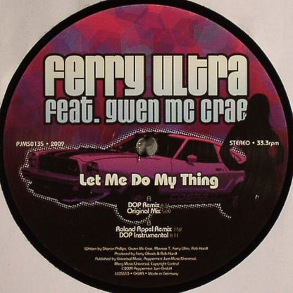 Ferry Ultra Feat. Gwen McCrae : Let Me Do My Thang (12")