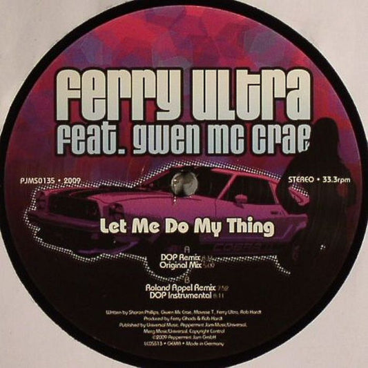 Ferry Ultra Feat. Gwen McCrae : Let Me Do My Thang (12")
