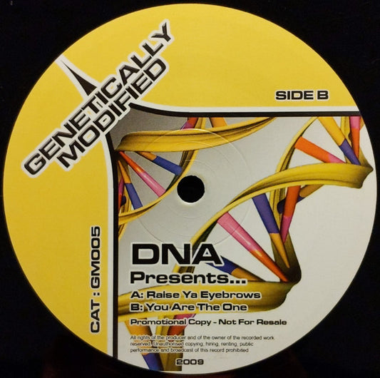 DNA (21) : Raise Ya Eyebrows (12", Promo)