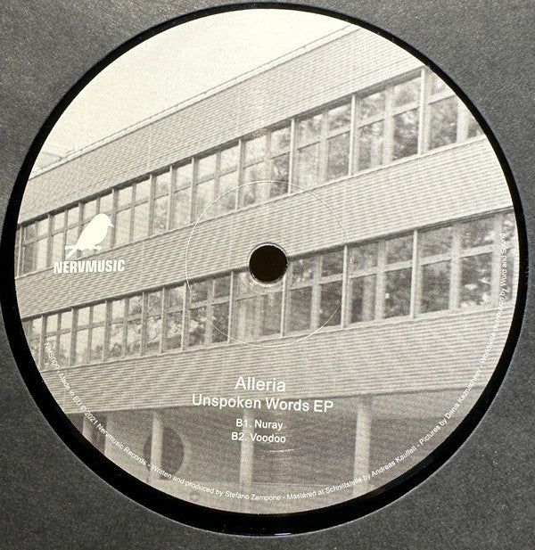Alleria : Unspoken Words EP (12", EP)