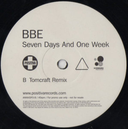 Various : Positiva Remixed Volume 5 (2x12", Ltd, Promo)