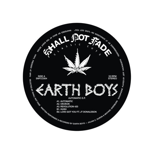 Earth Boys (2) : Automatic EP (12", EP)