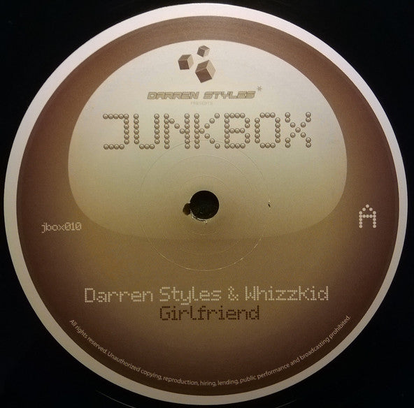 Darren Styles & Whizzkid* : Girlfriend / Just Easy (12")
