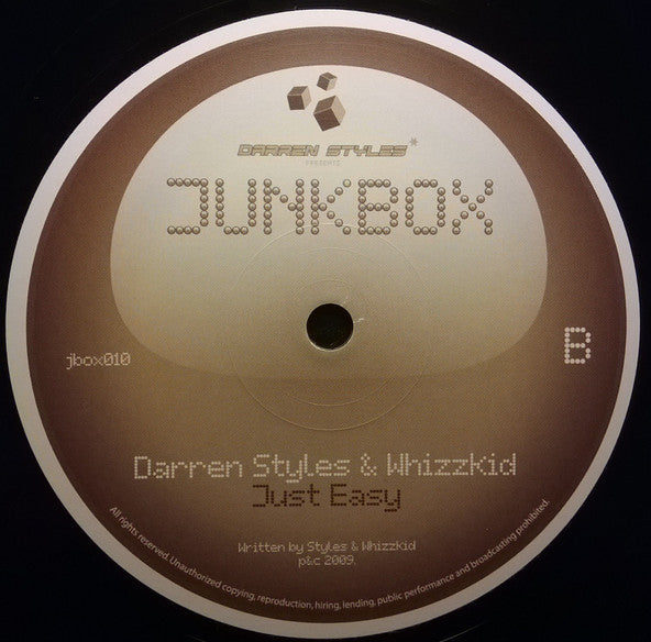 Darren Styles & Whizzkid* : Girlfriend / Just Easy (12")