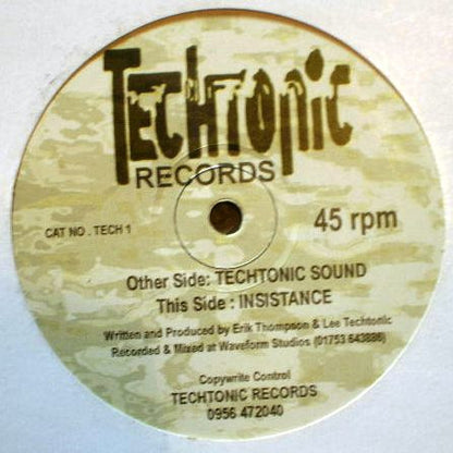 Techtonic : Techtonic Sound (12")