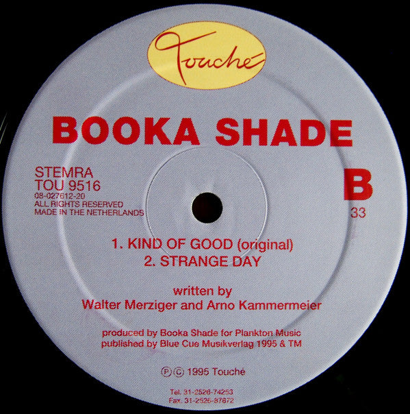 Booka Shade : Kind Of Good (12")