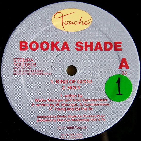 Booka Shade : Kind Of Good (12")