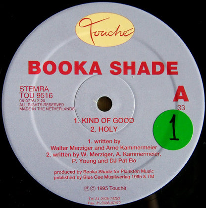 Booka Shade : Kind Of Good (12")