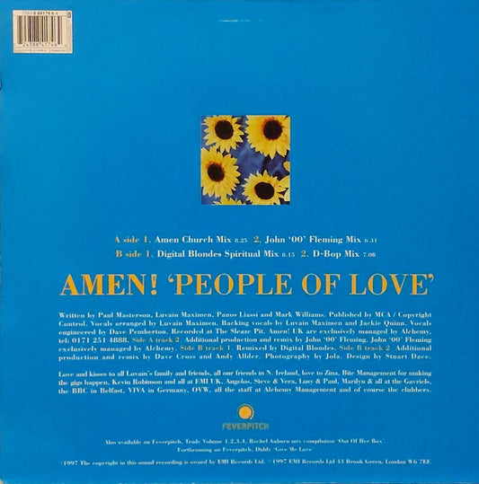 Amen! UK : People Of Love (12")