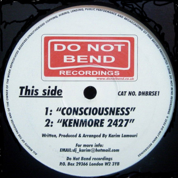 Karim : Don't Fuck With Me (12")