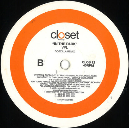VPL : In The Park (12")