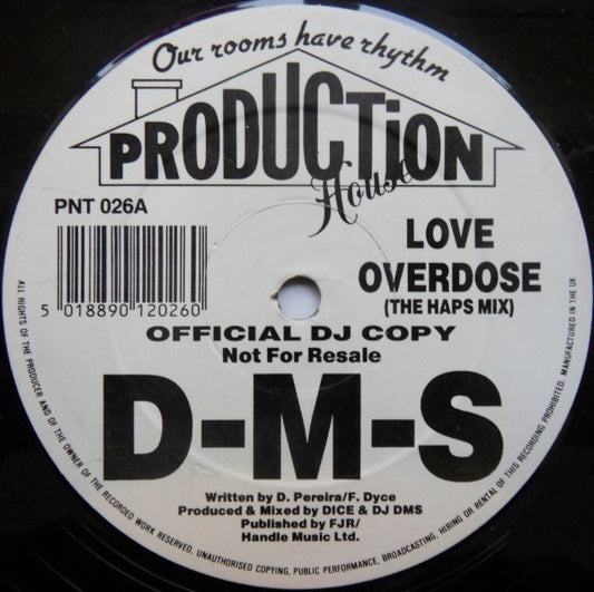 D-M-S* : Love Overdose (12")