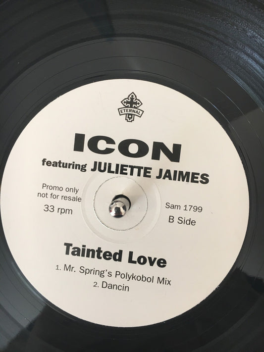 Icon (7) Featuring Juliette James* : Tainted Love (12", Promo)