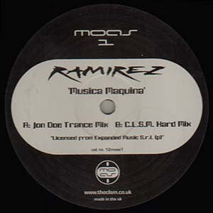 Ramirez : Musica Maquina (Remixes) (12")