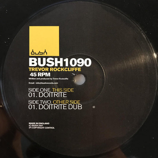 Trevor Rockcliffe : DoItRite (12")