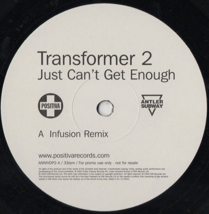 Various : Positiva Remixed Volume 2 (2x12", Ltd, Promo)