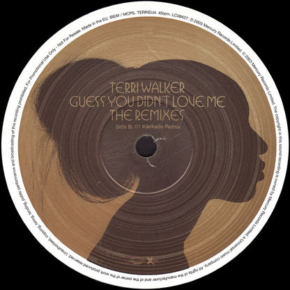 Terri Walker : Guess You Didn't Love Me (The Remixes) (12", Single, Promo)