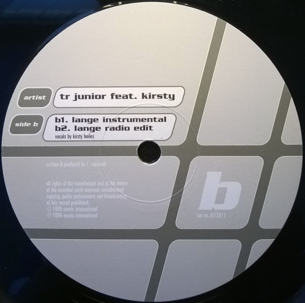 TR Junior Featuring  Kirsty* : Rock With Me (12")