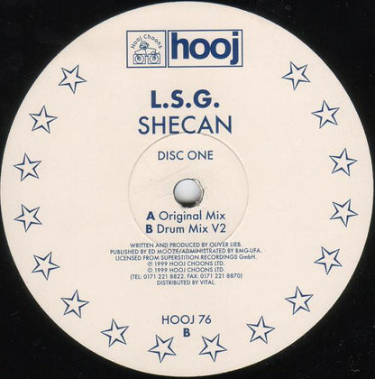 L.S.G. : Shecan  (12", 1/2)
