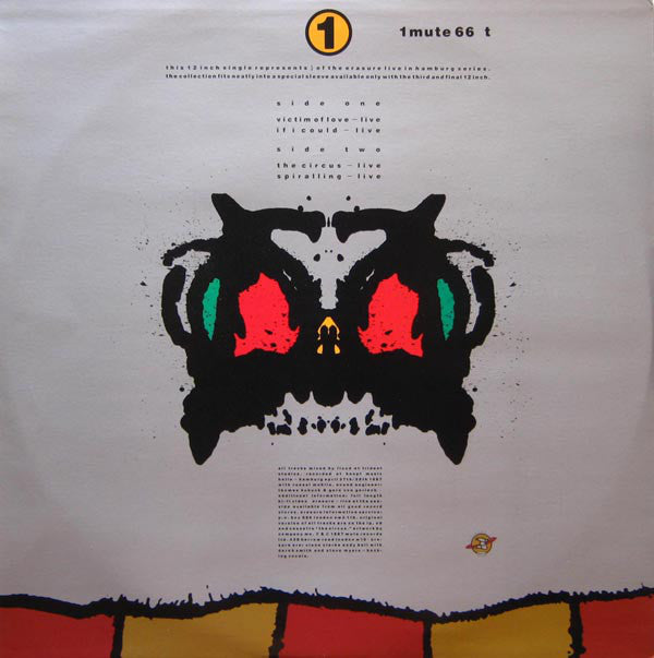 Erasure : The Circus (Live) (12", Single)