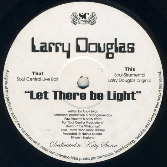 Larry Douglas : Let There Be Light (12")