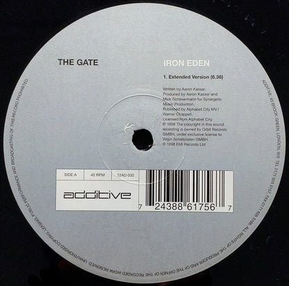The Gate : Iron Eden (12", Sil)
