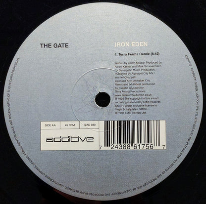 The Gate : Iron Eden (12", Sil)