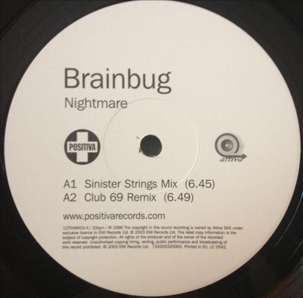 Brainbug : Nightmare (2x12")