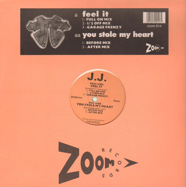 J.J.* : Feel It / You Stole My Heart (12")