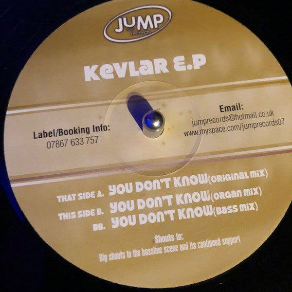 DJ Kevlar* : You Don't Know (12")
