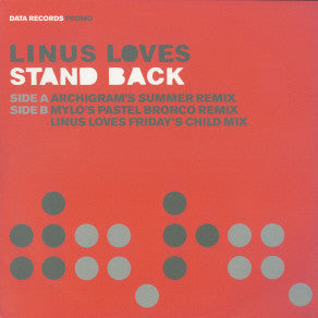 Linus Loves : Stand Back (12", Promo)