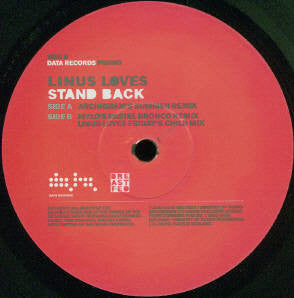 Linus Loves : Stand Back (12", Promo)