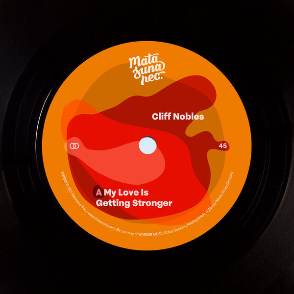 Cliff Nobles / Russell Evans & The Nite Hawks : My Love Is Getting Stronger / The Bold (7", Single, Ltd, RE, RM)