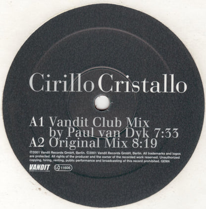 Cirillo : Cristallo (12")