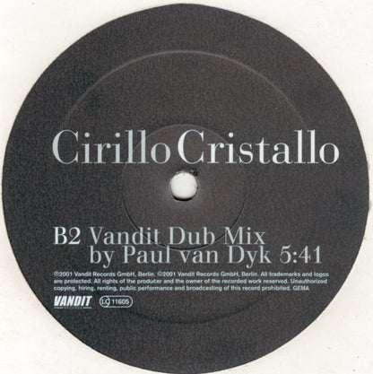 Cirillo : Cristallo (12")