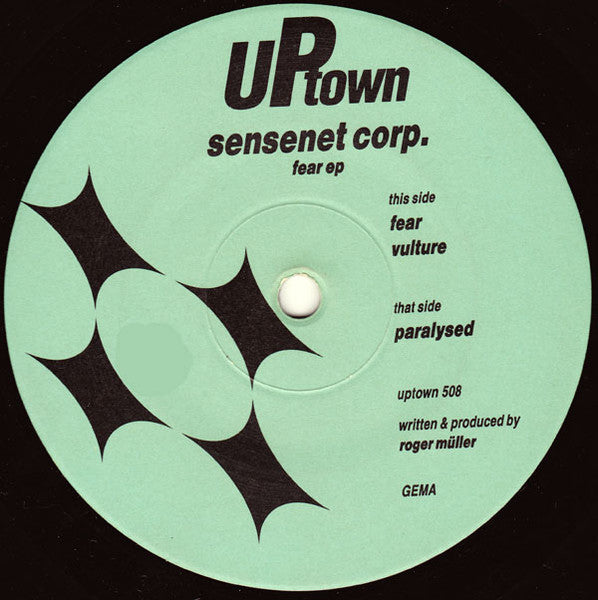Sensenet Corp. : Fear EP (12", EP)