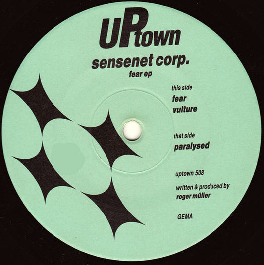 Sensenet Corp. : Fear EP (12", EP)