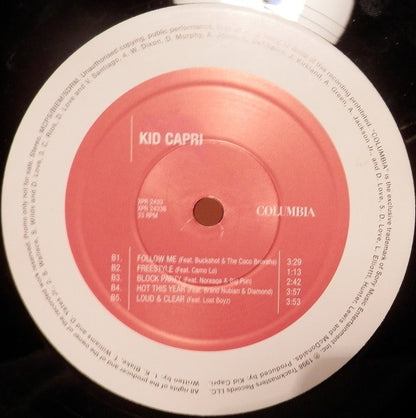 Kid Capri : Soundtrack For The Streets - Album Sampler (12", EP, Promo, Smplr)