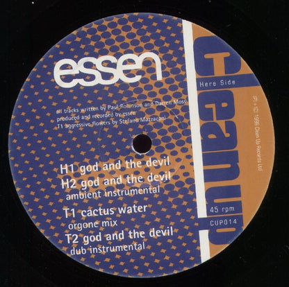 Essen : God And The Devil (12", Single)