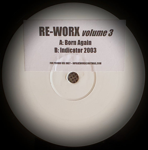 Re-Worx : Re-Worx Volume 3 (12", Promo, Unofficial, W/Lbl, Sti)