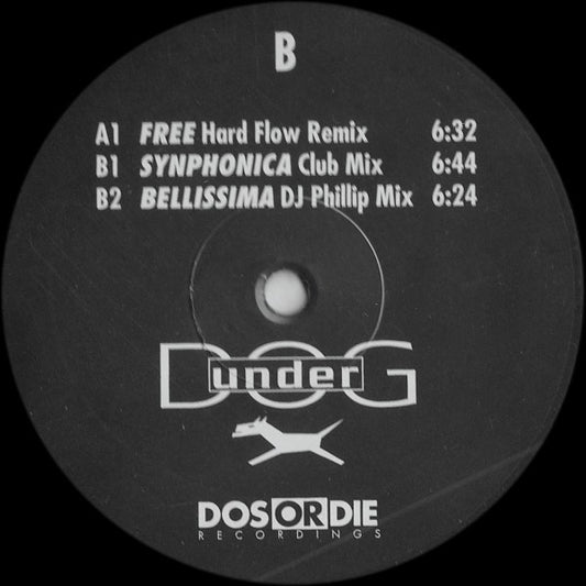 DJ Quicksilver : Free (Remix Edition) (12", Ltd)