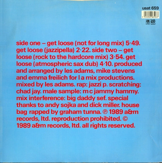 L.A. Mix Featuring Jazzi P : Get Loose (Not For Long Mix) (12")