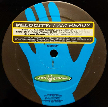 Velocity (3) : I Am Ready (12")