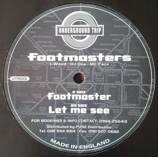 Footmasters : Footmaster / Let Me See (12")