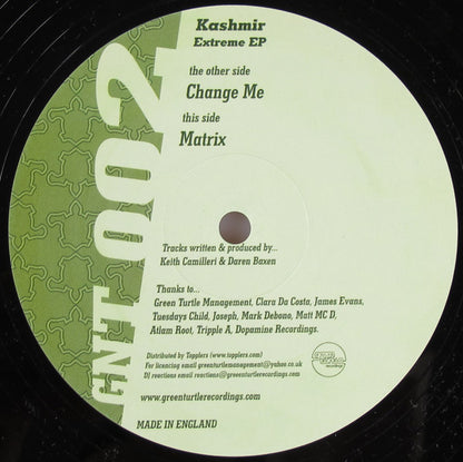 Kashmir : The Extreme EP (12", EP)