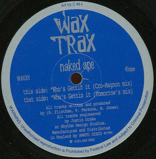 Naked Ape : Who's Gettin It (12")