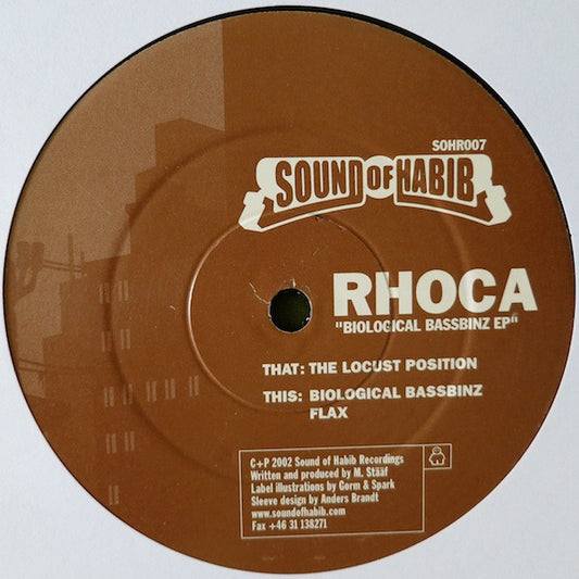 Rhoca : Biological Bassbinz EP (12", EP)